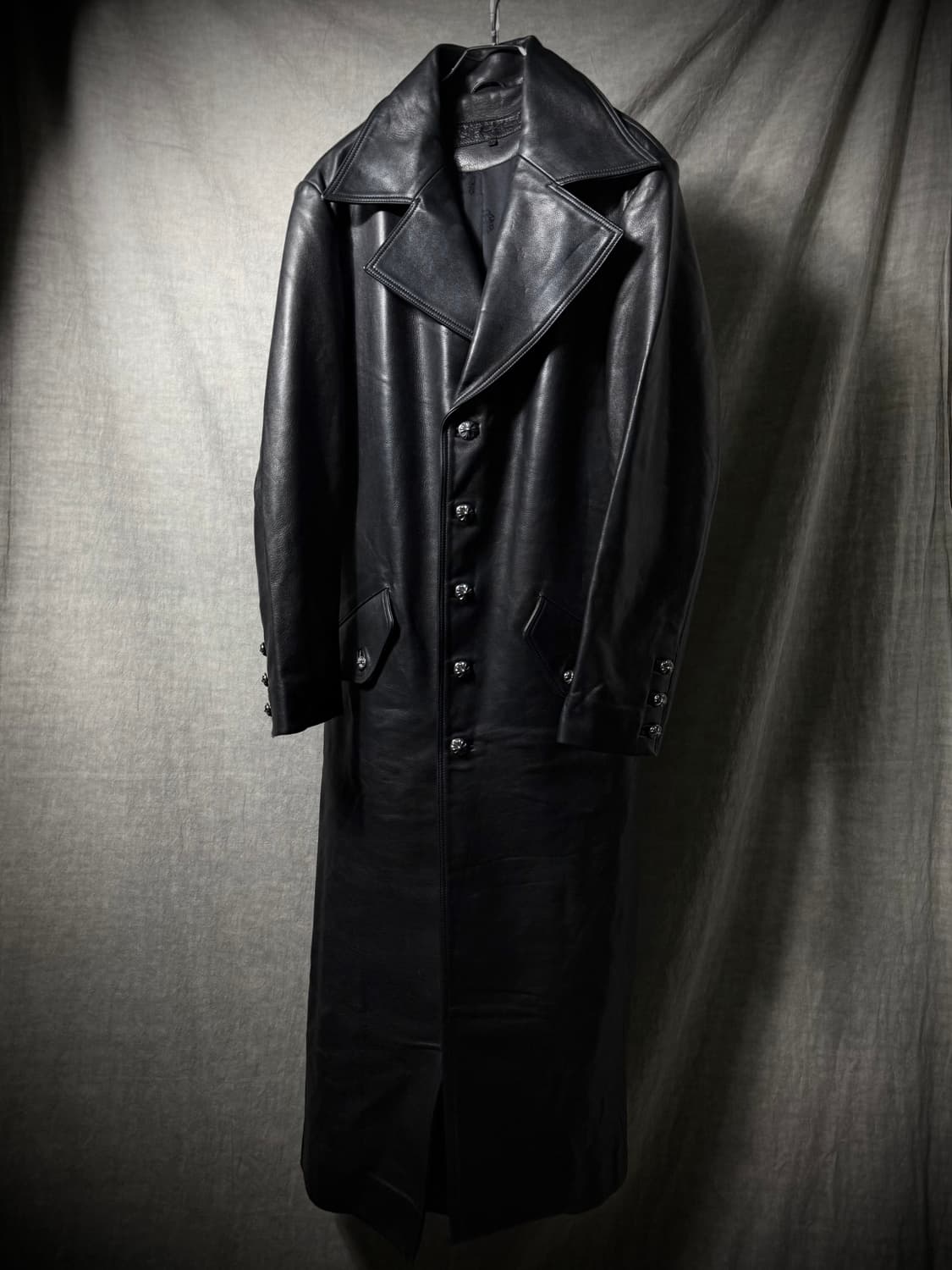 Chrome Hearts Cow Leather Long Coat 상품이미지1