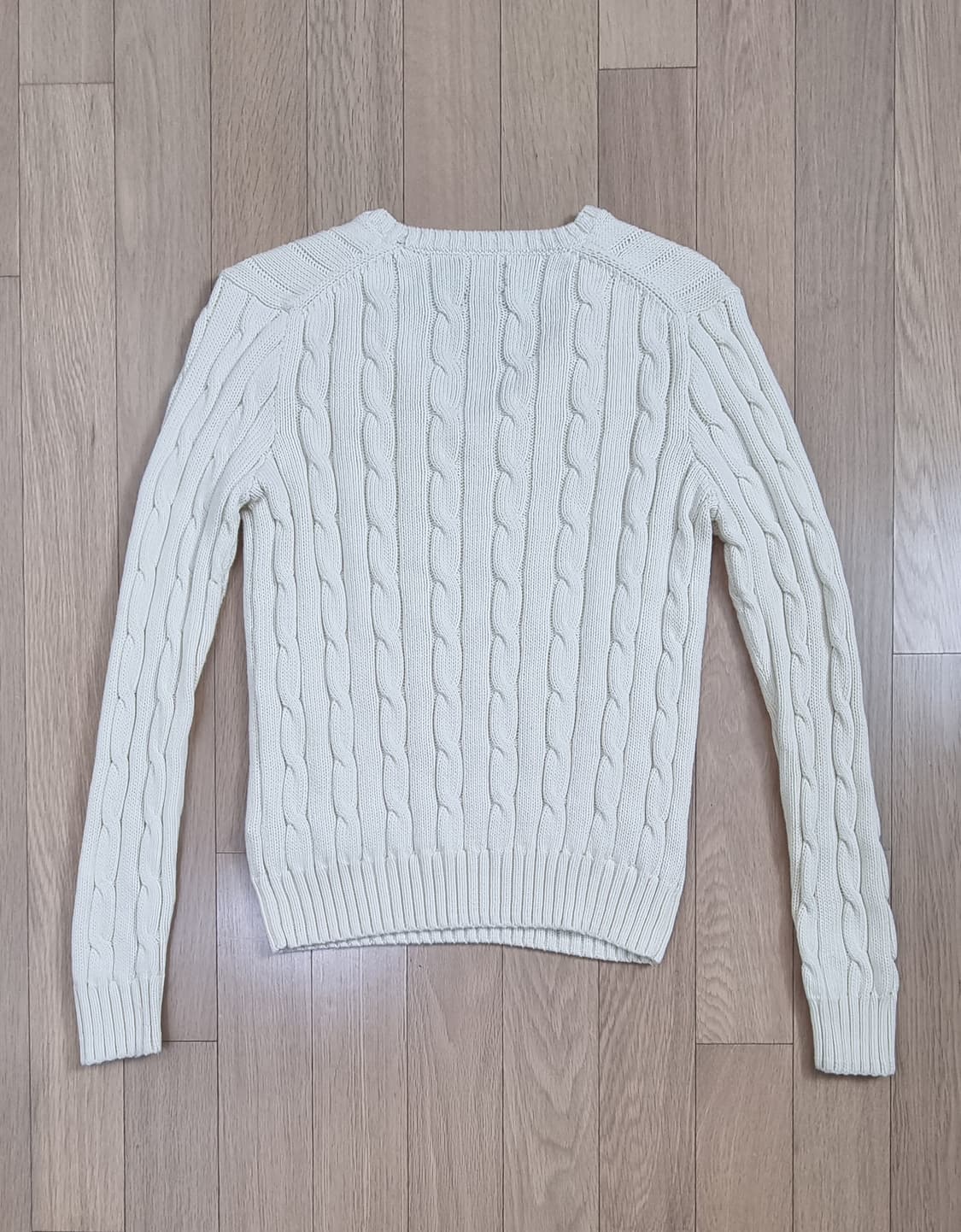 폴로랄프로렌 신형텍 V넥 피마코튼 니트 S _ 여성 상품이미지5