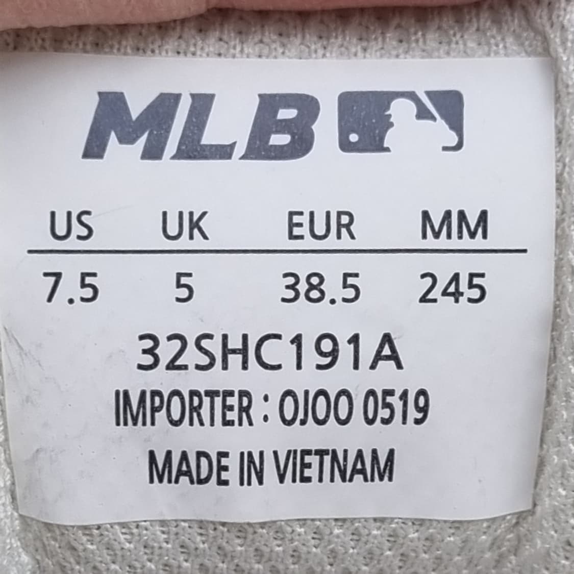 MLB 빅볼청키 뉴욕양키스 운동화245 상품이미지6