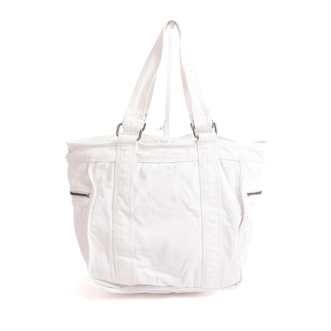 [Diesel] 화이트 멀티 포켓 캔버스 토트백 상품이미지2