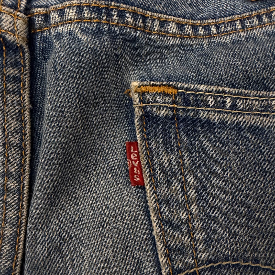 [ 정품/34X30 ] 리바이스 505 데님 청바지 상품이미지5