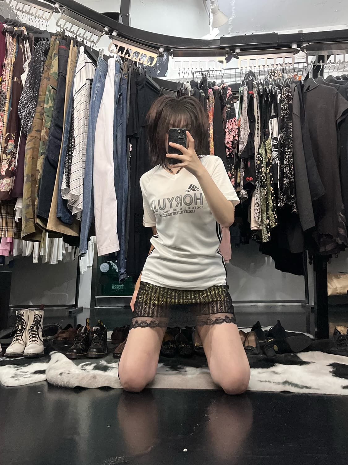 아디다스 풋볼 화이트 반팔 상품이미지1