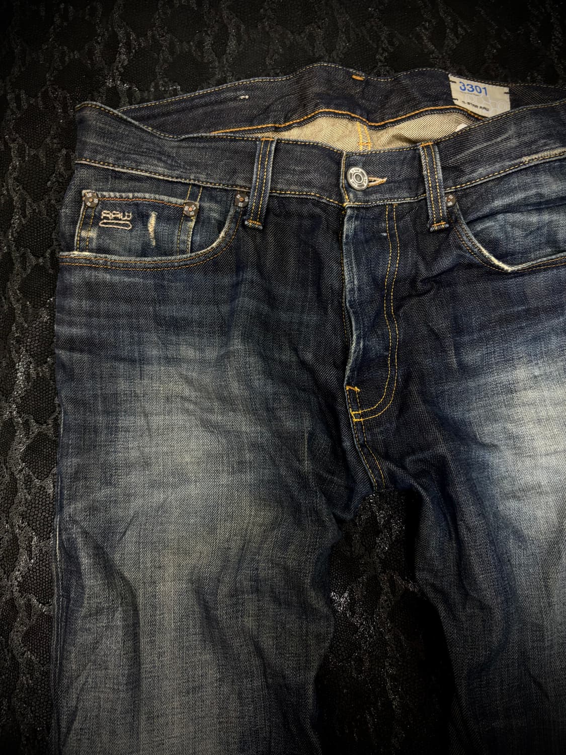 “G-Star RAW” Y2K Dirty Washed Pants 상품이미지3