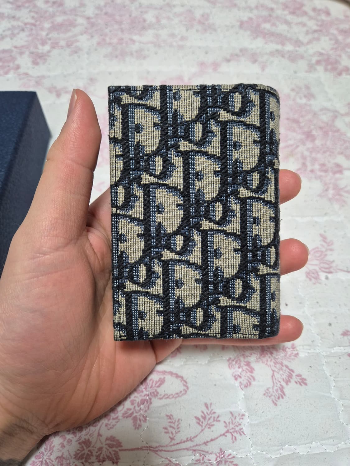 새상품컨디션 디올 오블리크 오거나이저 지갑 상품이미지3