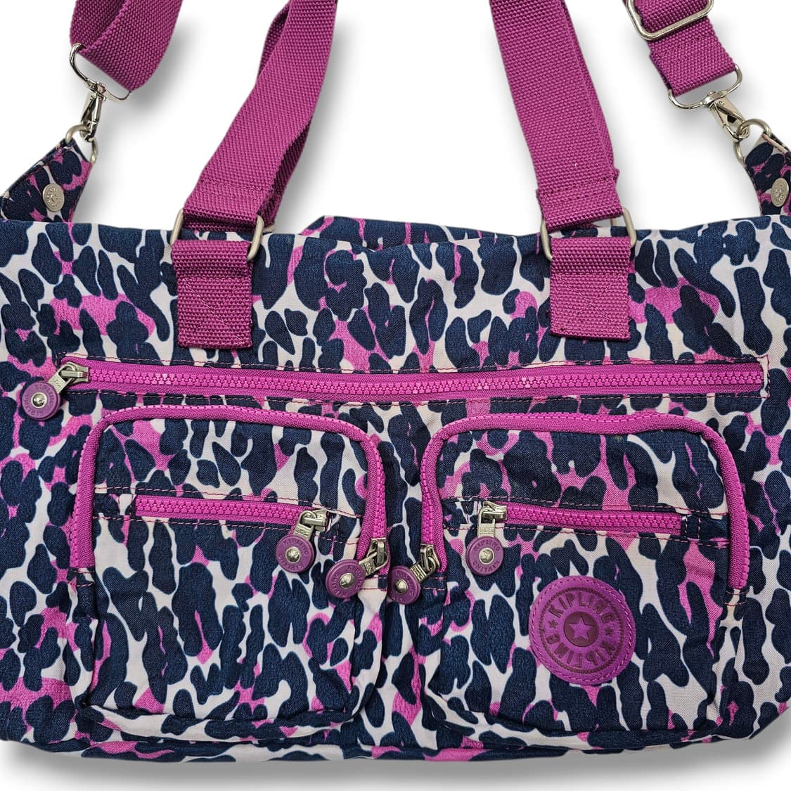 Kipling 키플링 레오파드 퍼플 크로스백 상품이미지2