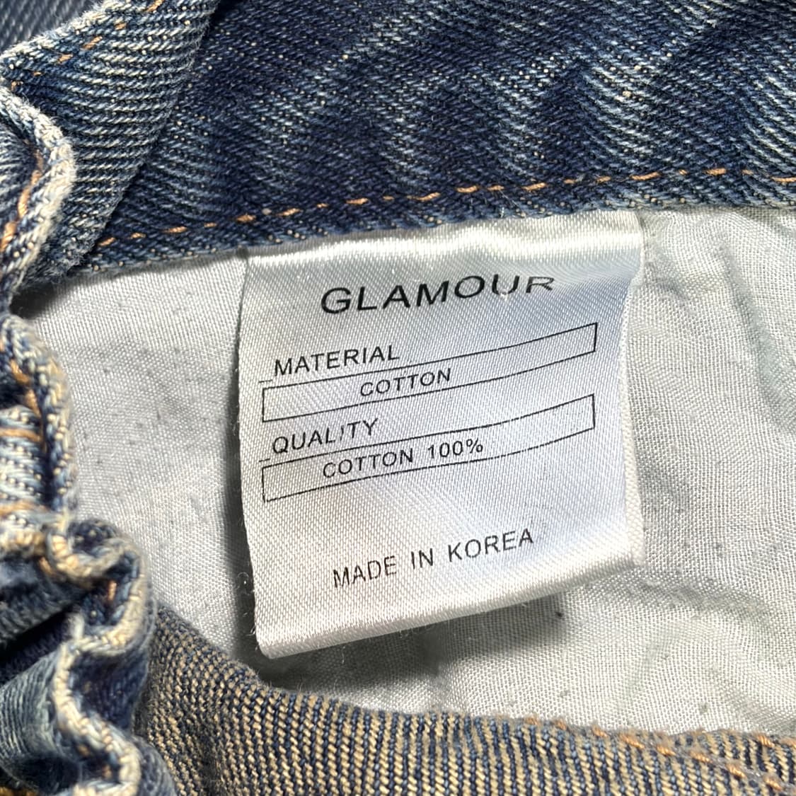 글래머 빈티지 오버핏 청바지 28 상품이미지5