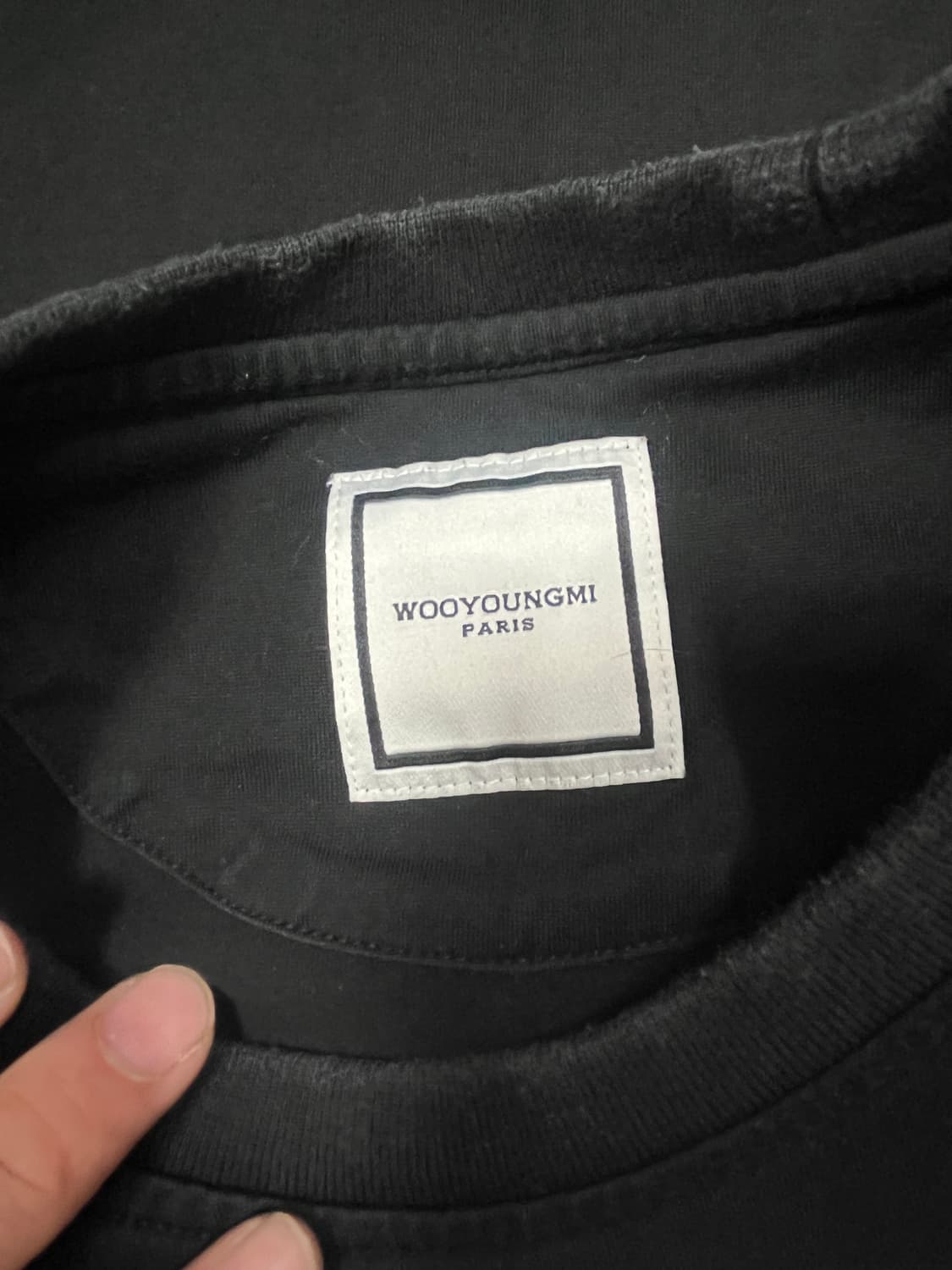 [정품/95] 우영미 백로고 반팔 상품이미지3