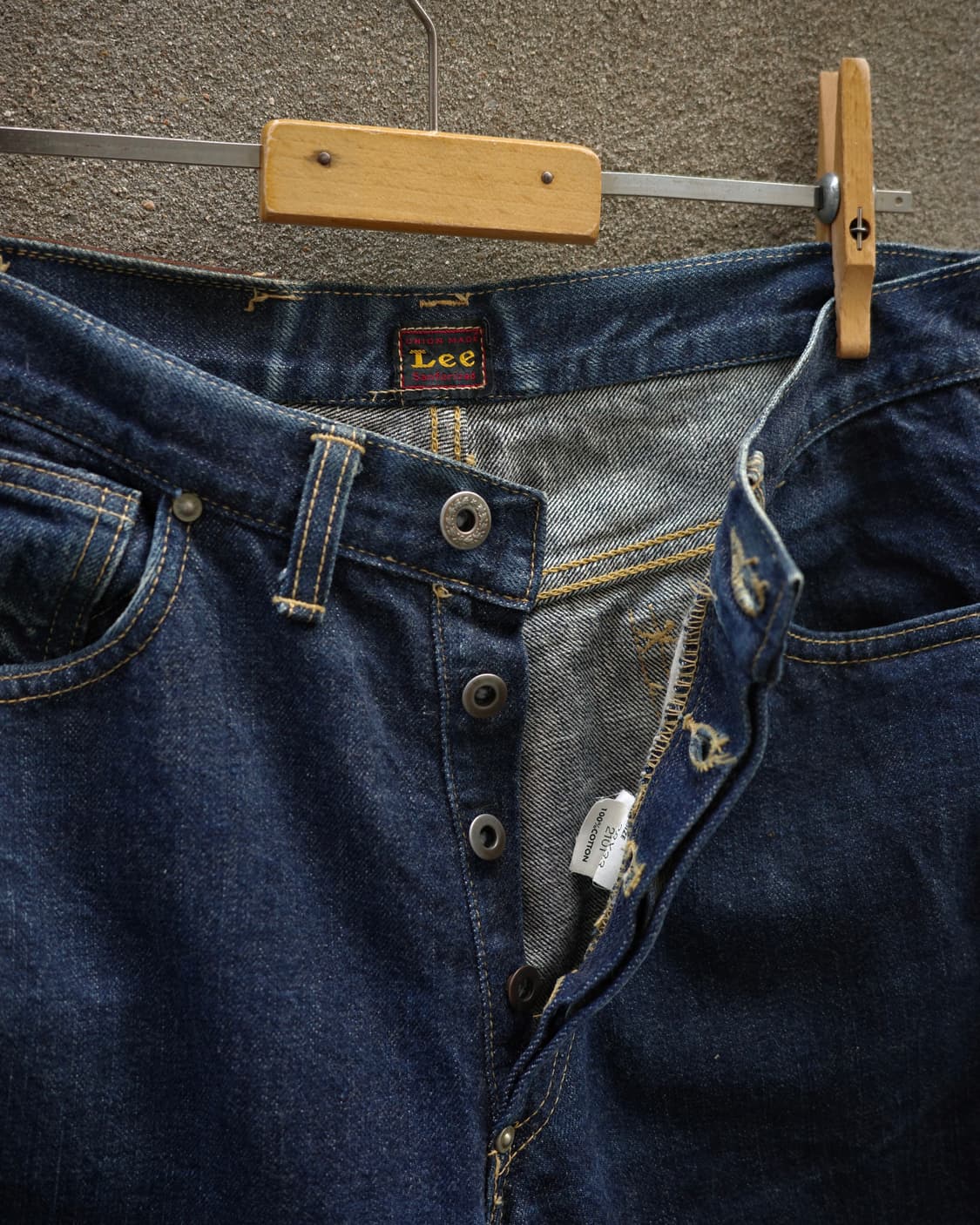 90‘s Lee Archive WW2 타입 101B 데님 팬츠 상품이미지2
