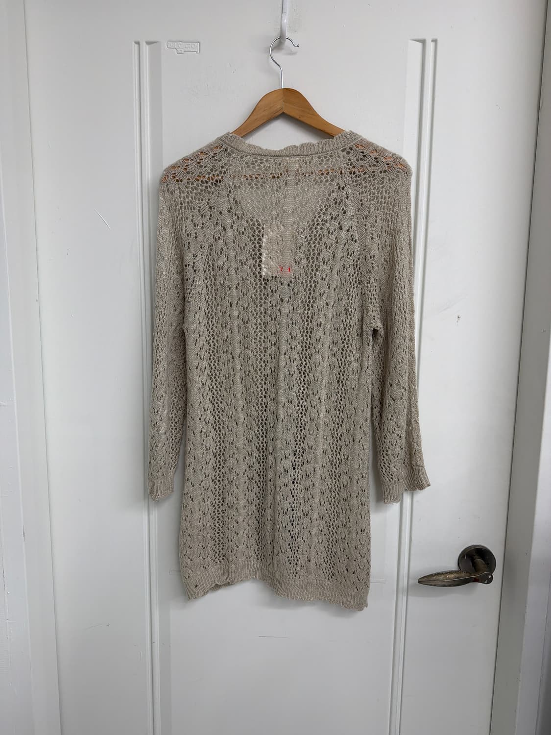 일본빈티지 하구미 크로셰 가디건 상품이미지8