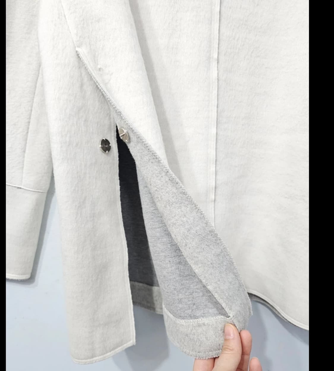 한섬 시스템 SYSTEM 오버핏 셔츠 블라우스 ~FREE 상품이미지6