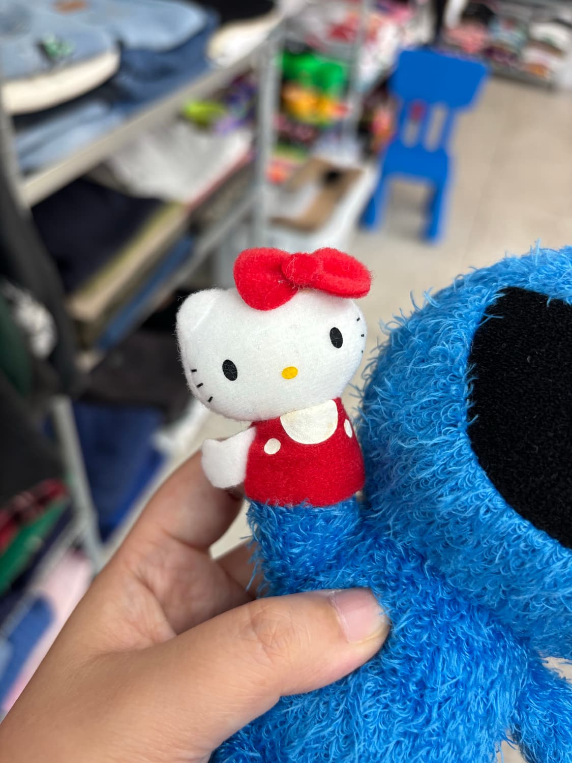 New Cookie Monster With Hello Kitty  상품이미지3
