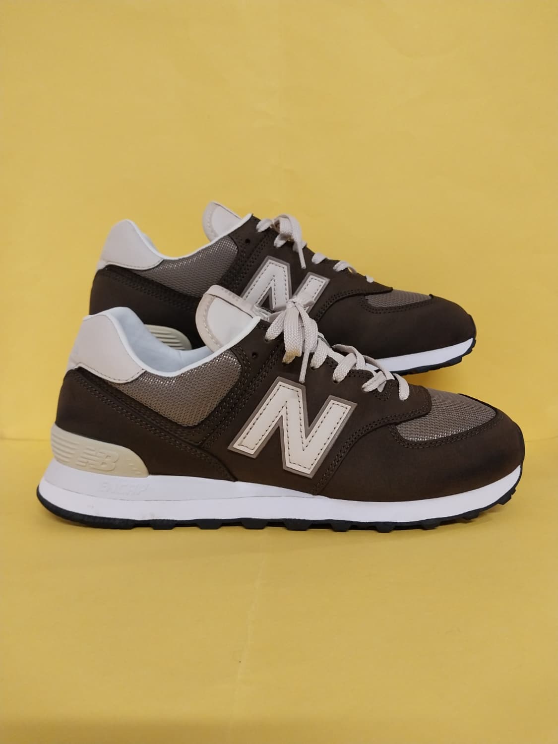 남성 뉴발란스 574 올리브 머쉬룸 운동화 (265) 상품이미지3