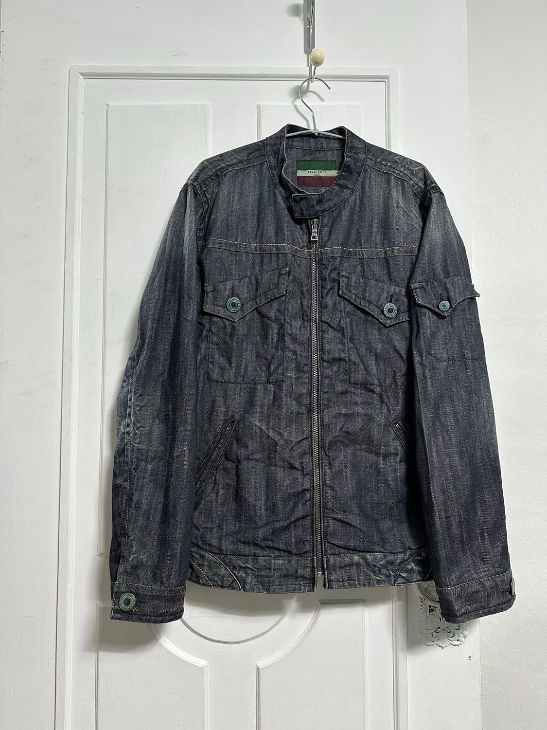 빈폴 데님 바이커자켓 상품이미지1