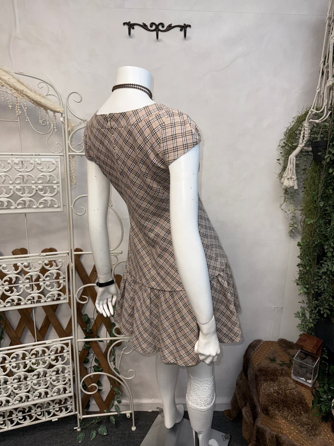 Burberry nova check half pleats ops 상품이미지7