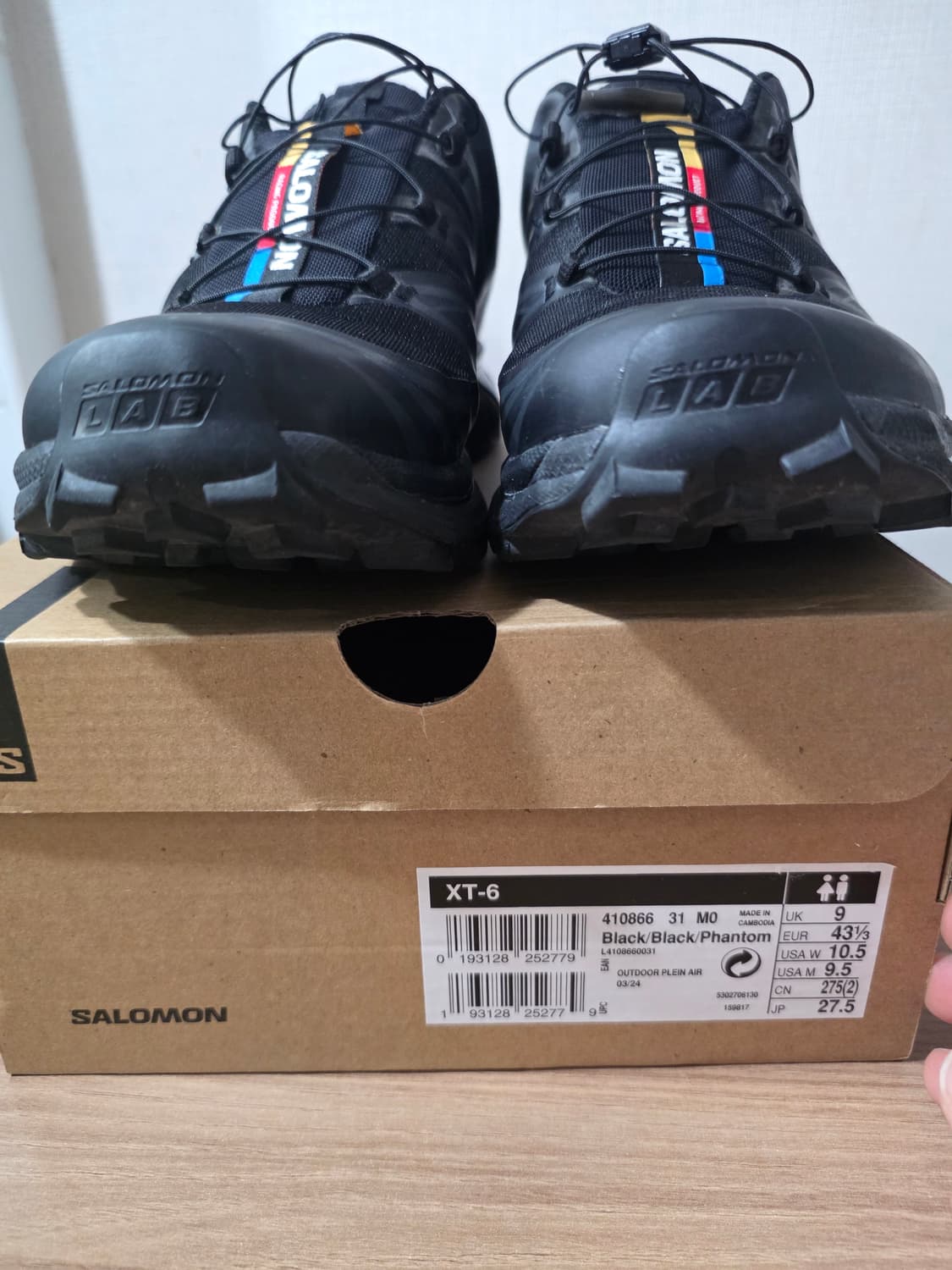 살로몬 xt6 adv 블랙 사이즈 275 상품이미지8