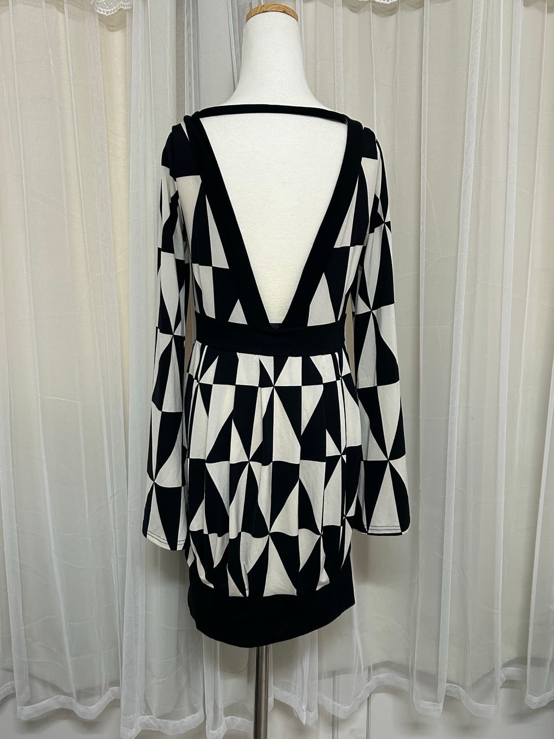 오네갸루 뒷트임 원피스 아게하 헤이세이 상품이미지2