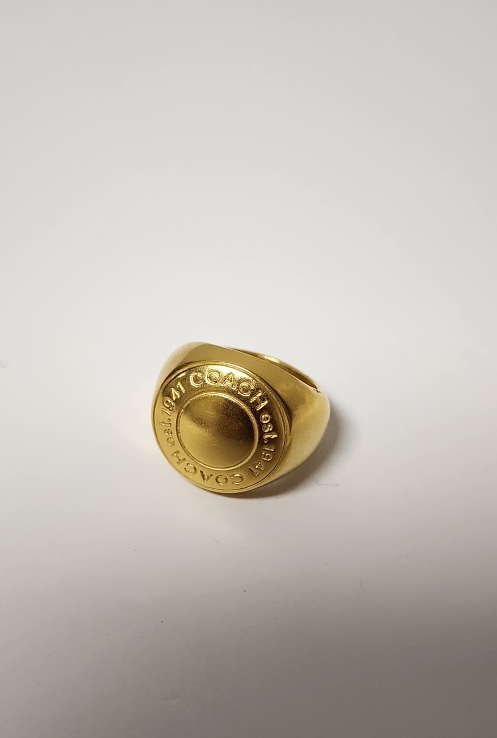 정품 코치 시그니처 귀걸이 및 반지 세트 상품이미지6