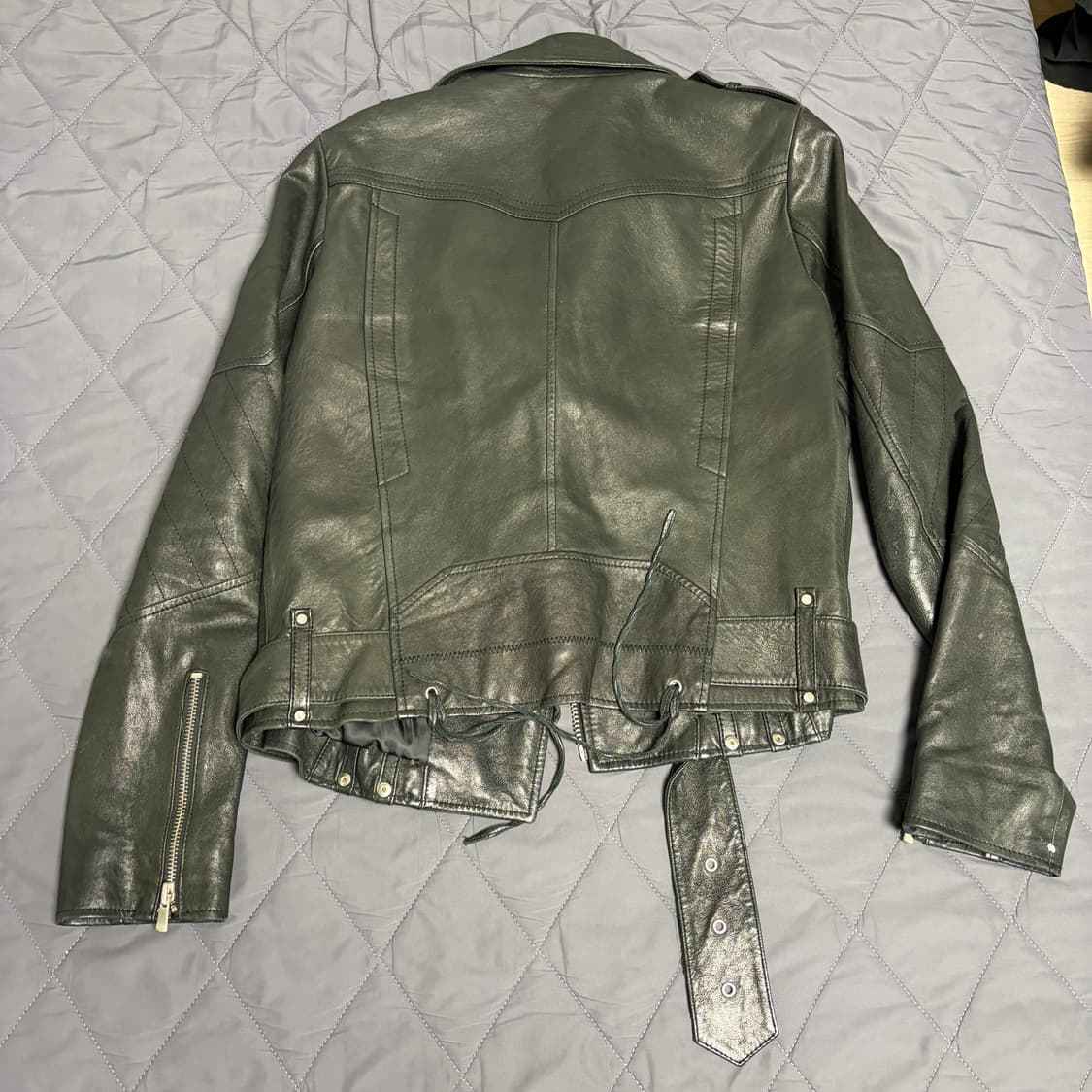 여성 양가죽 라이더자켓 상품이미지2