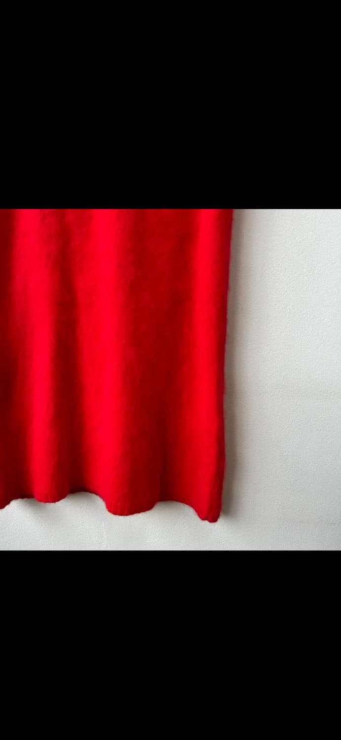 꾸레쥬 니트 슬리브리스 원피스 상품이미지4