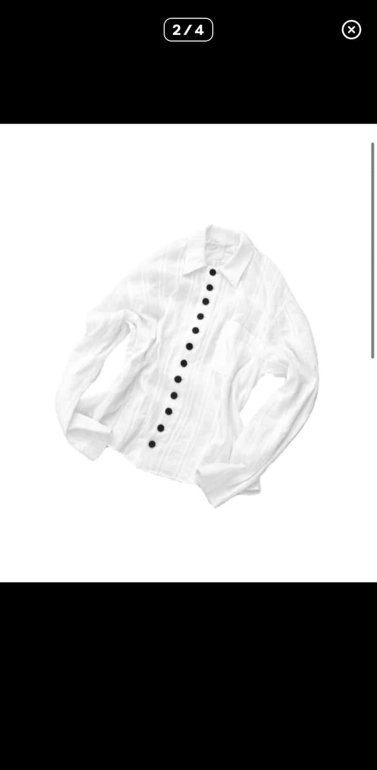 구매 ) 한솔킴 셔츠  카키시부셔츠  상품이미지1