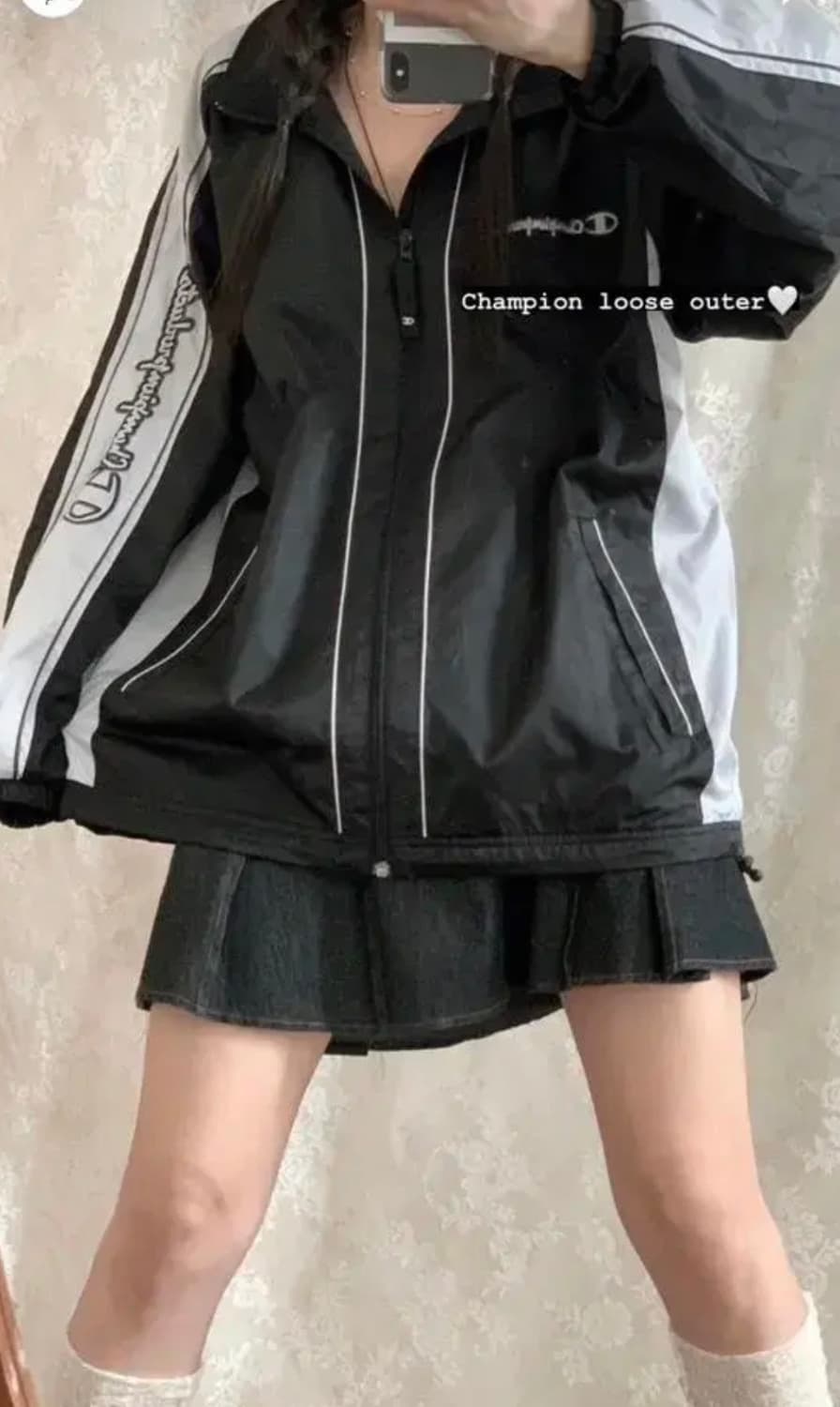 [판매] 챔피온 빈티지 올드스쿨 바람막이 자켓 상품이미지1