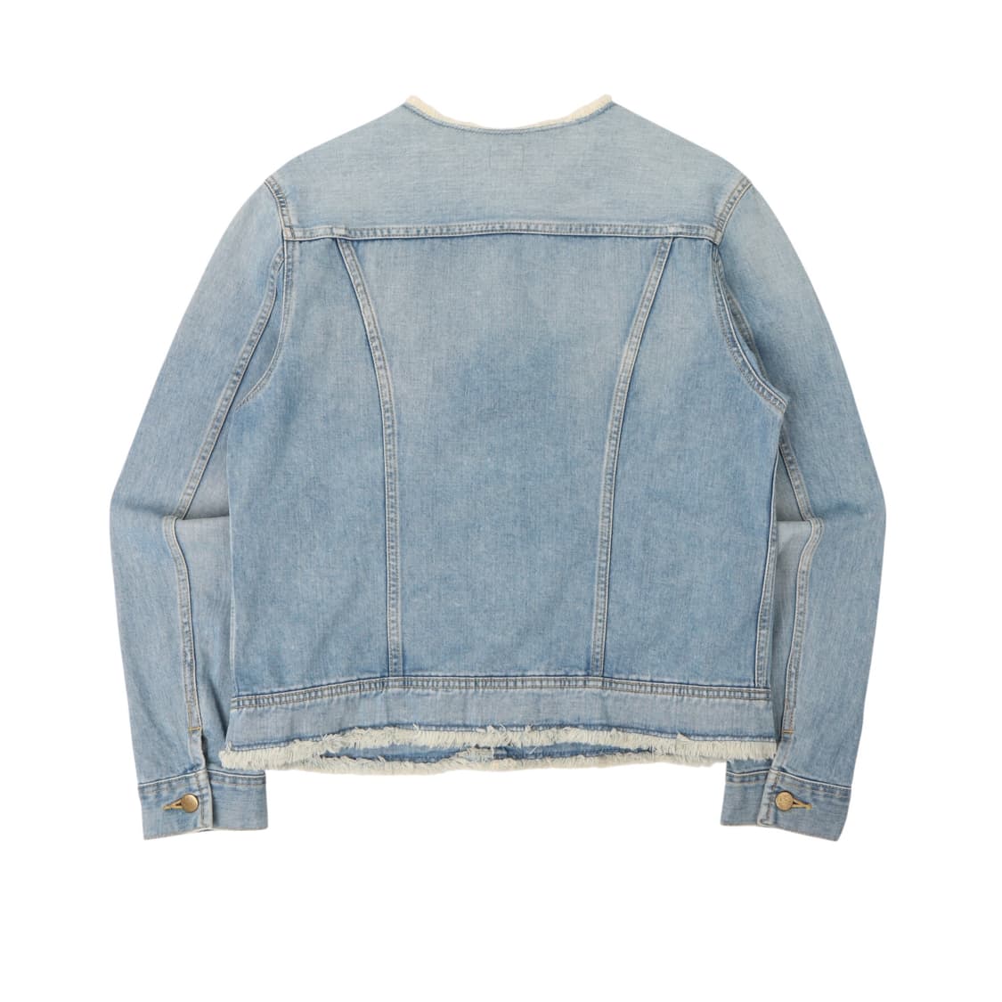 Lee jpn 논카라 컷아웃 데님자켓 상품이미지4
