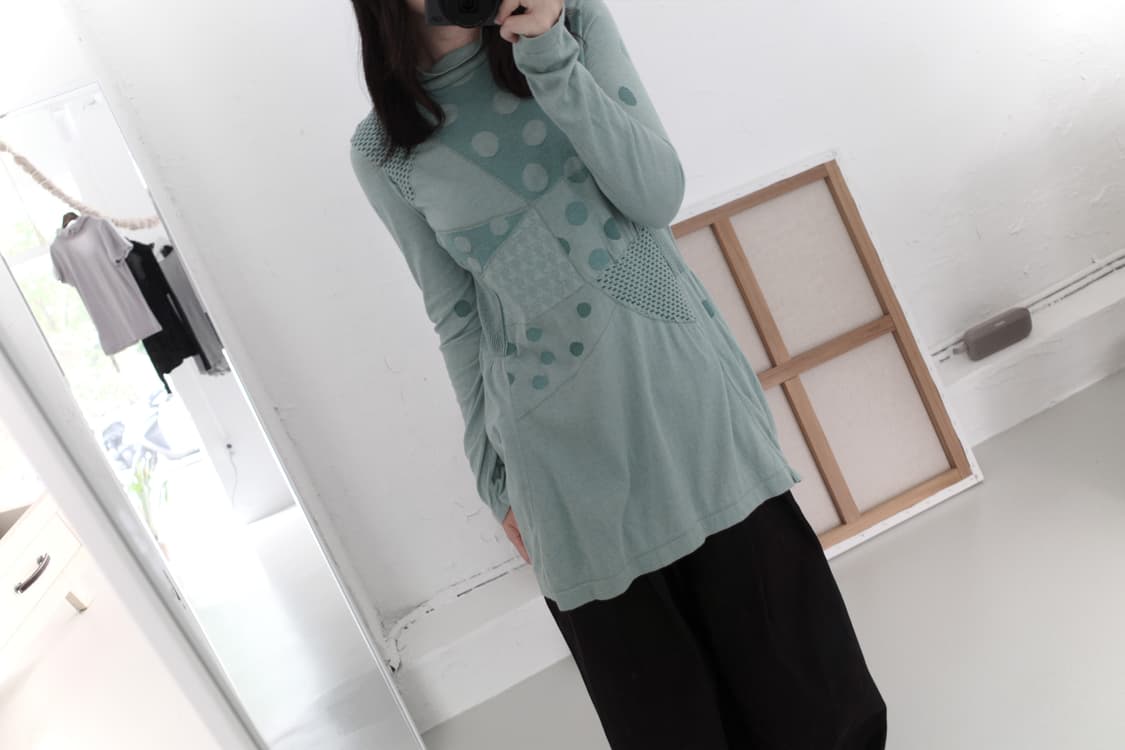 hiroko bis) dot long sleeve 상품이미지5