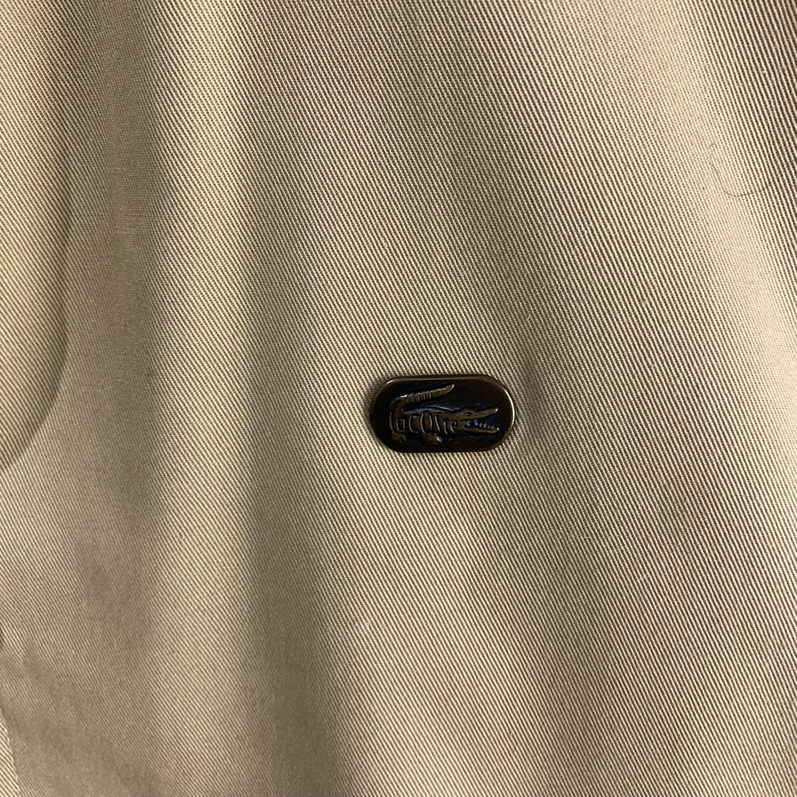 라코스테 금장 베이지 해링턴 스윙톱 자켓 상품이미지4