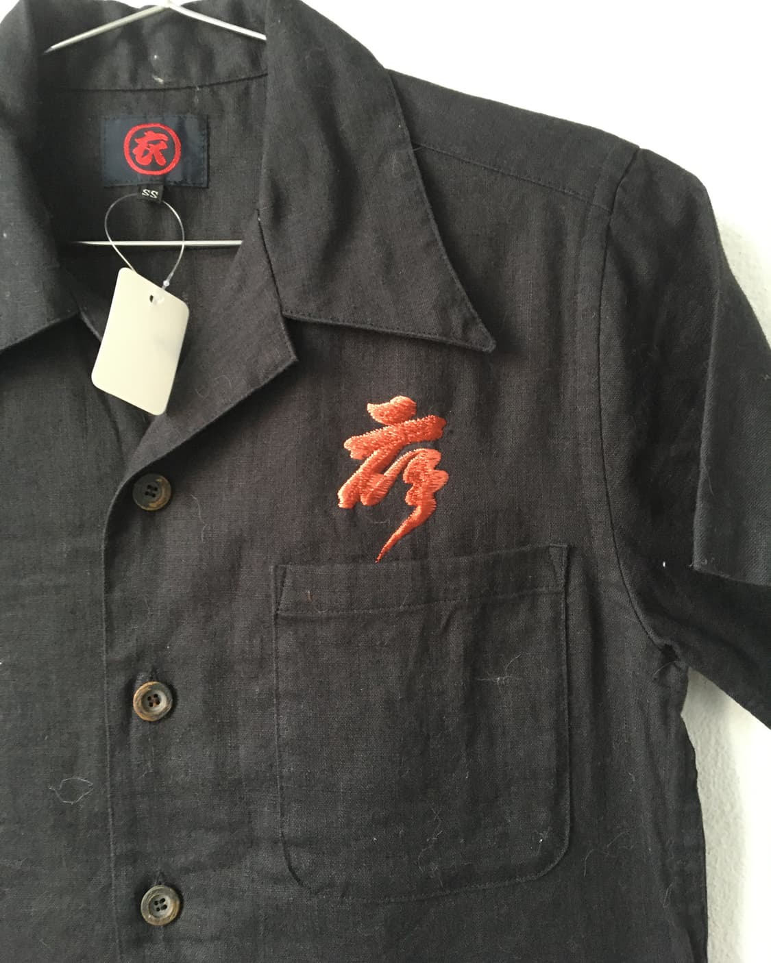 Back oriental printing shirt 상품이미지2