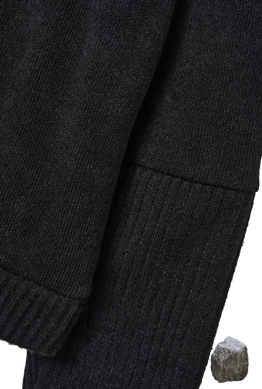 Hatchingroom layer cardigan (black) (4) 상품이미지4