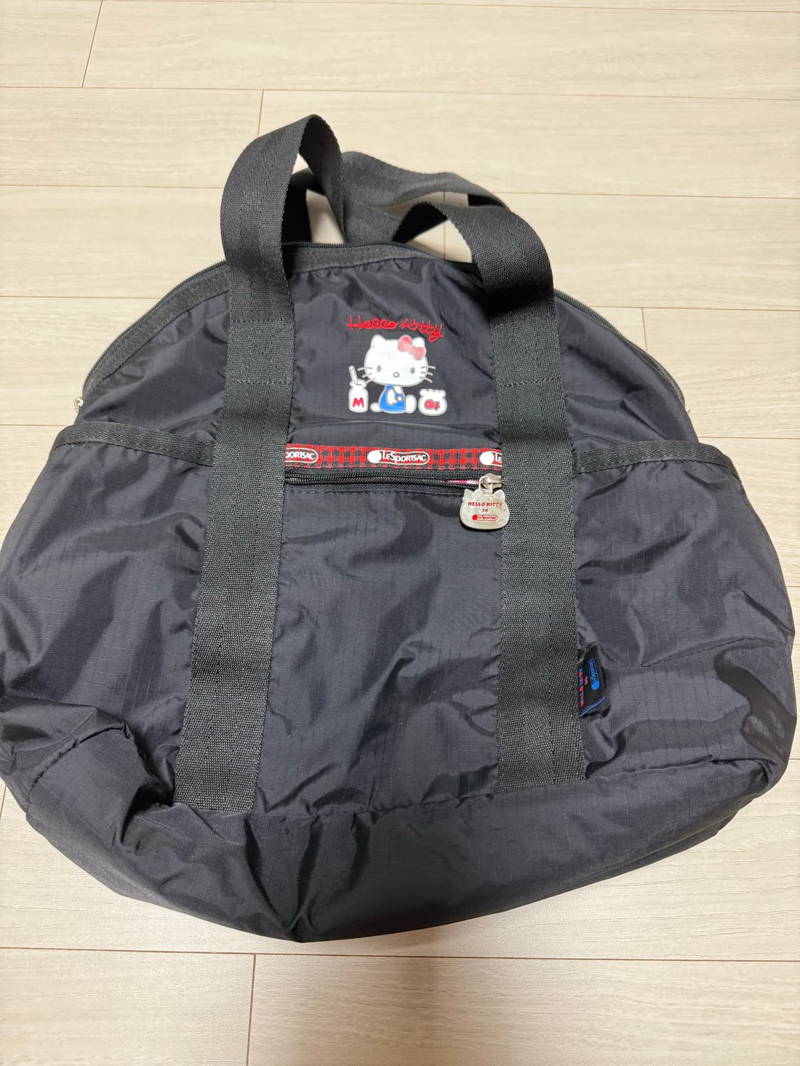 레스포삭 더블트러블 토트백 백팩 투웨이 헬로키티 45주년 상품이미지2