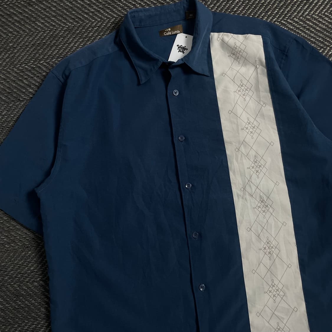 Luna USA 빈티지 쿠바 셔츠o 4648 상품이미지4