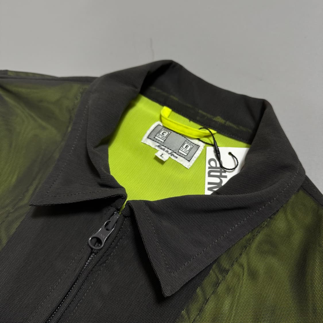 카브엠트(CAVEMPT) 24ss 라인드 파워넷 나일론 혼방 블루종 자켓 상품이미지4