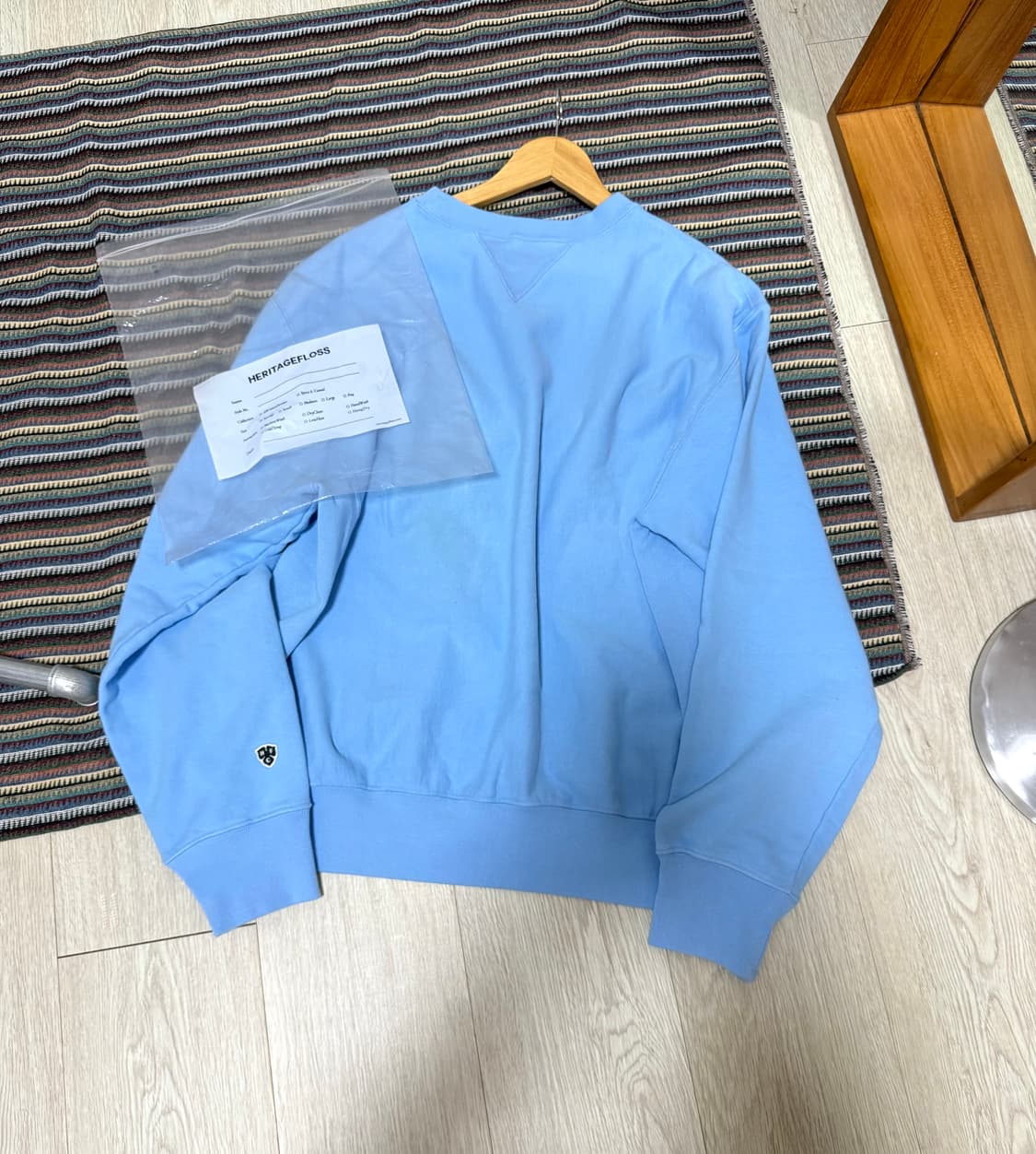 헤리티지플로스 맨투맨 상품이미지2