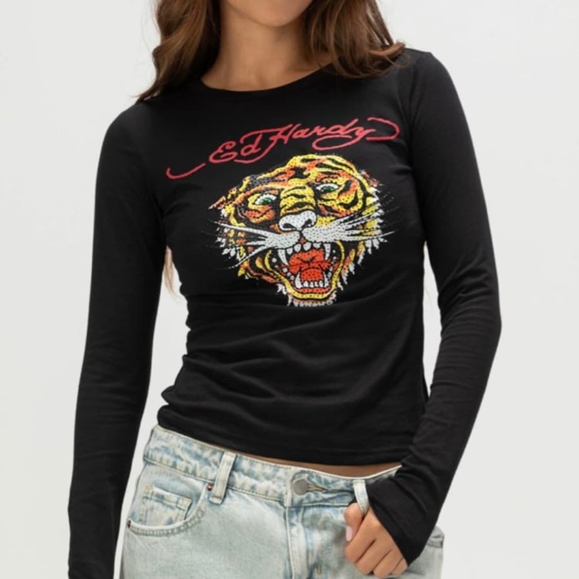 [새제품] 에드 하디 롱슬리브 긴팔티 상품이미지1