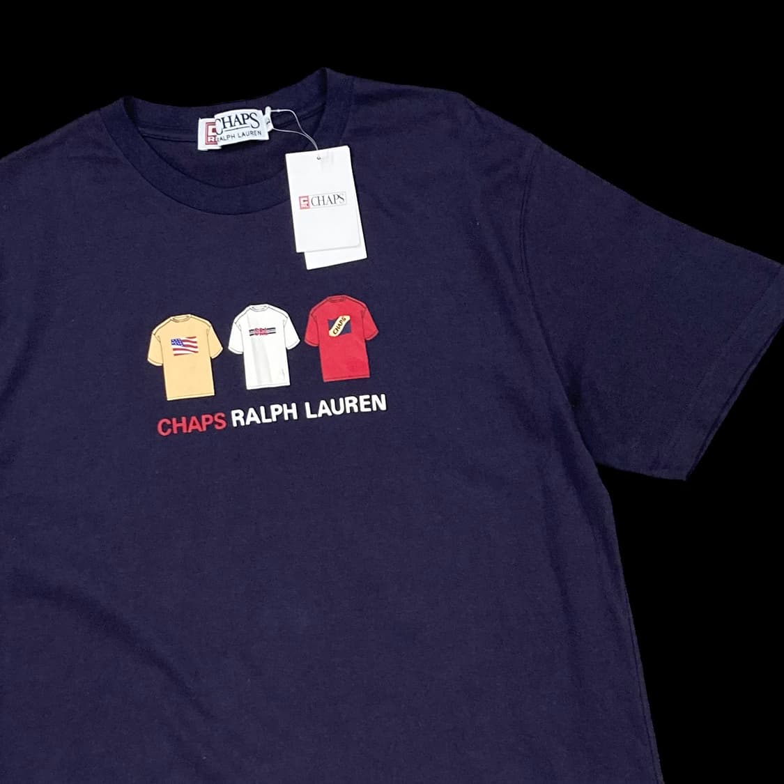 새상품 폴로랄프로렌 챕스 빈티지 프린팅 반팔티 상품이미지2