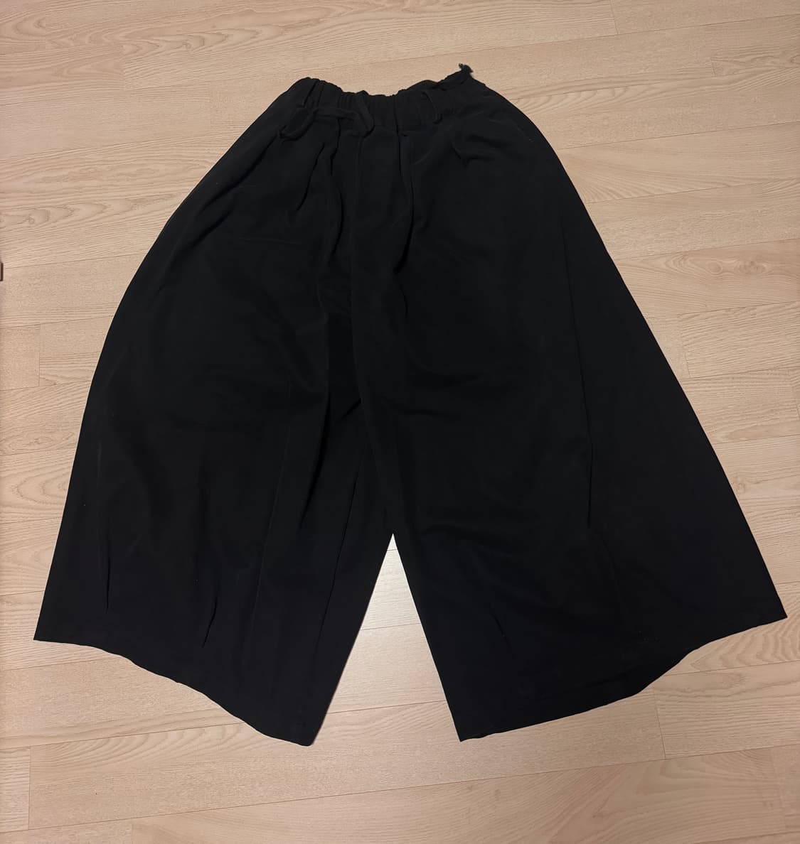 말렌 유니섹스 턱 볼룬팬츠 black 상품이미지2