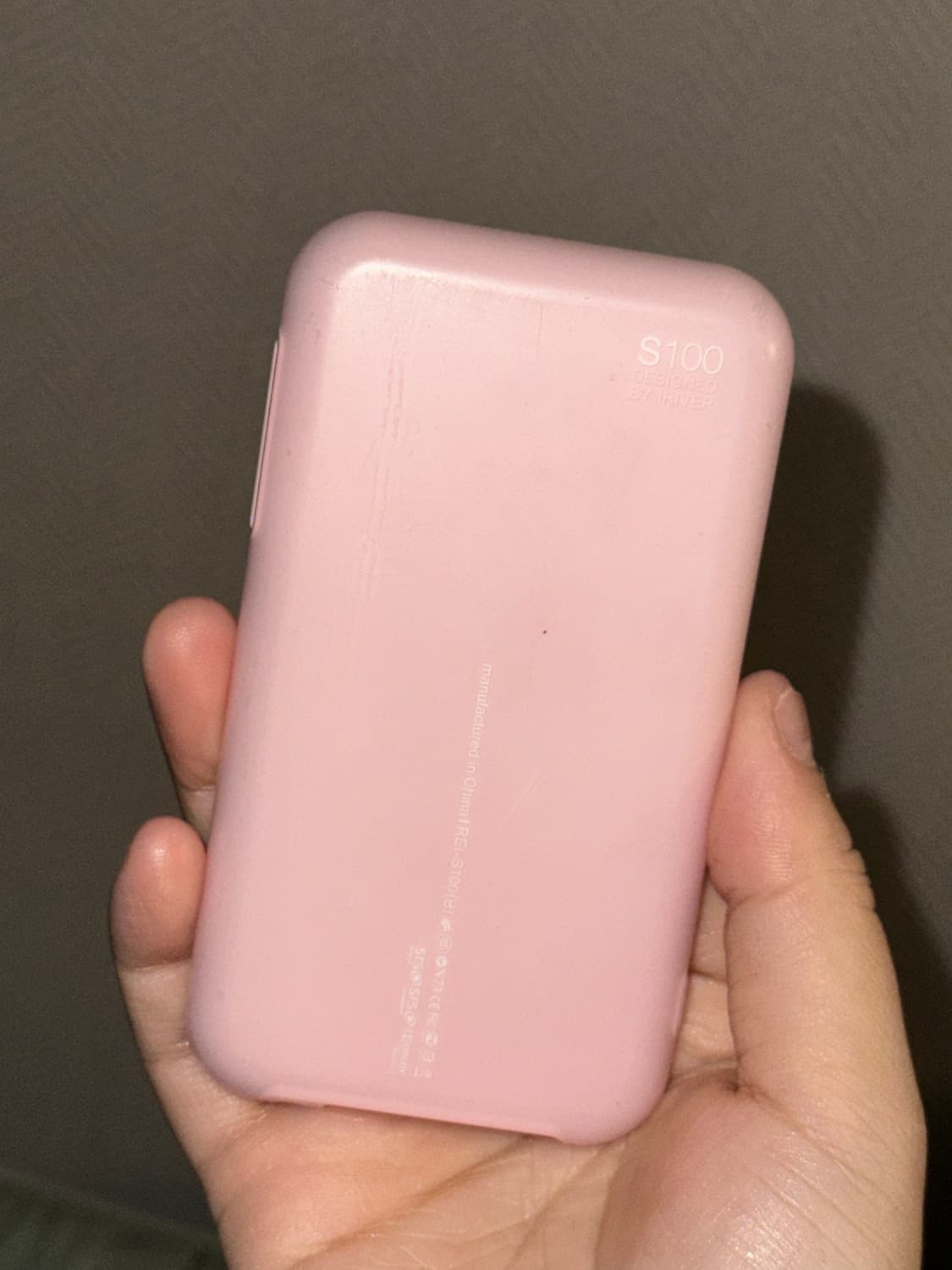 아이리버 s100 빈티지 MP4 핑크색 상품이미지3