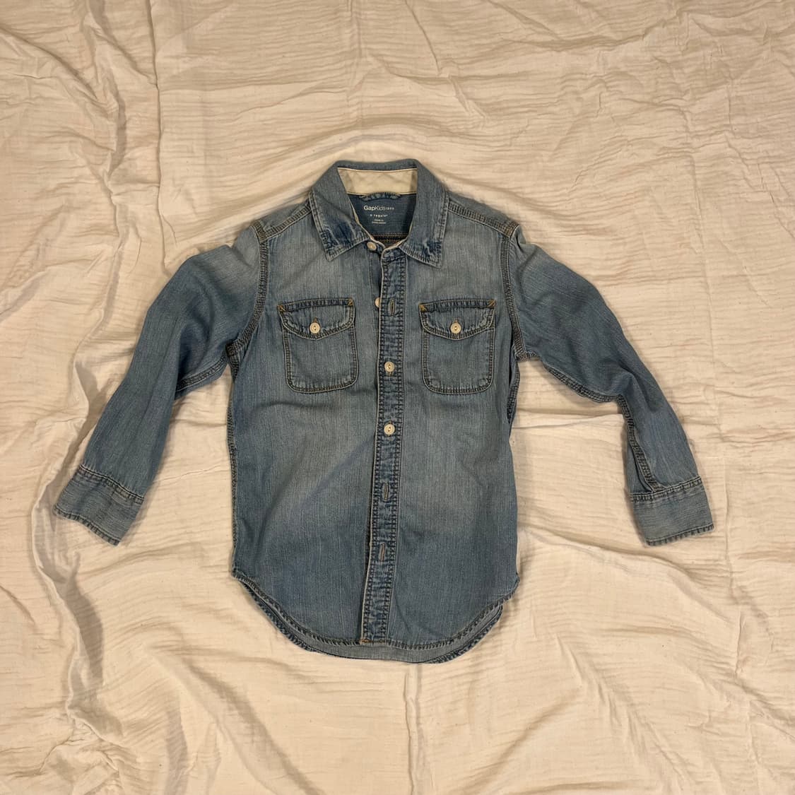 Gap Kids 데님 셔츠 / 청남방 / S 사이즈 상품이미지3