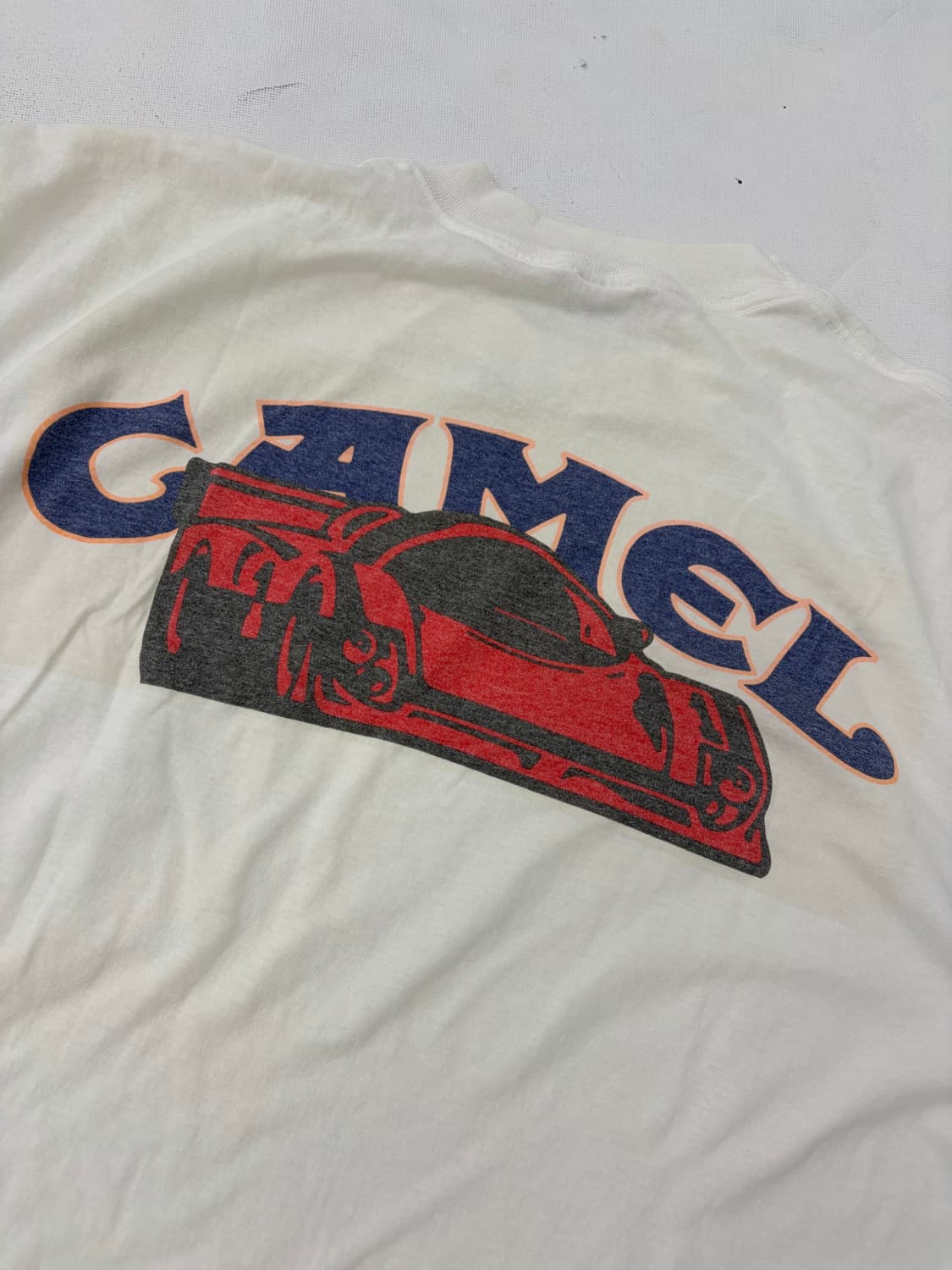 90s Camel Nissan Tee (white) 상품이미지6