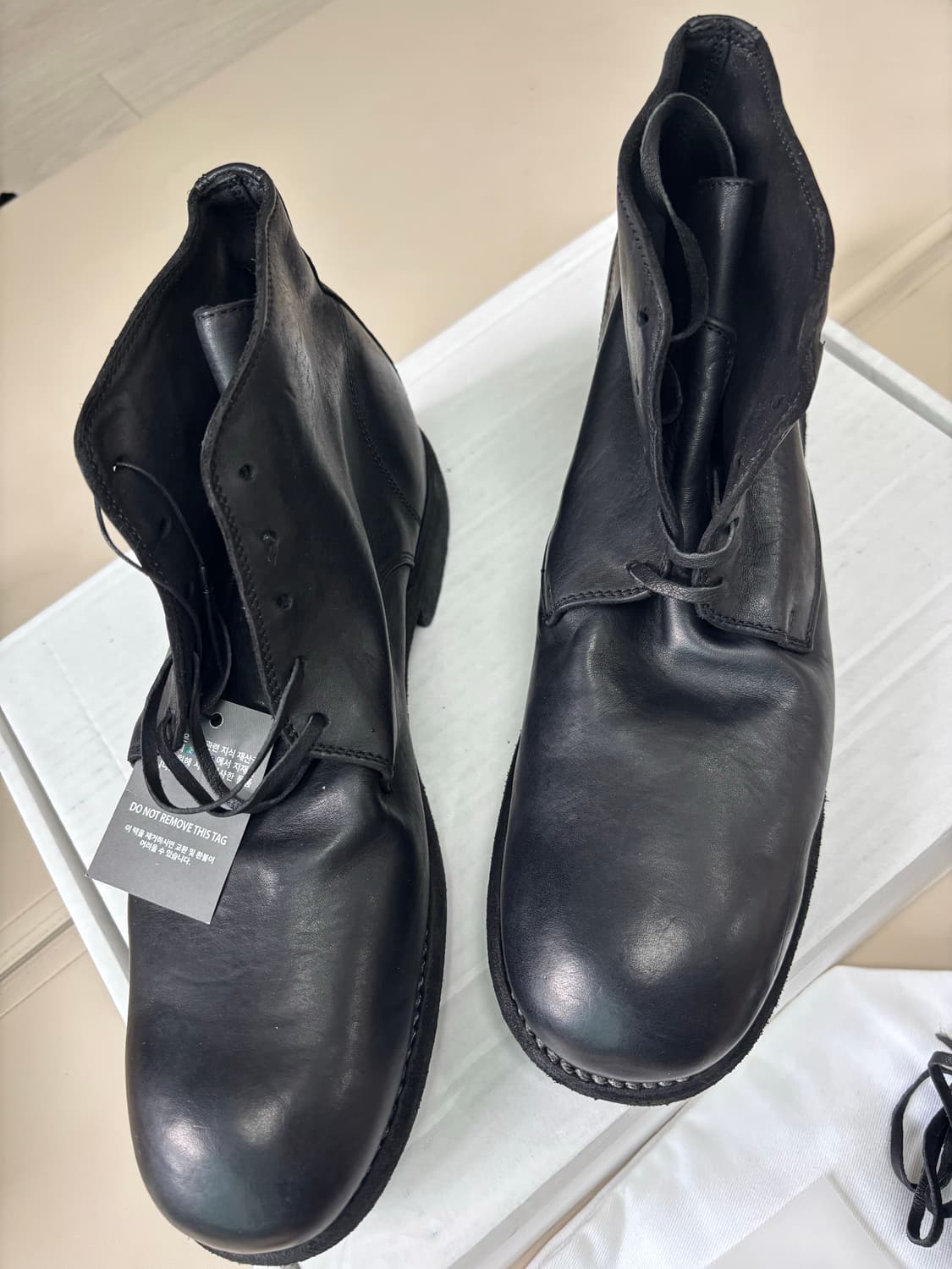 [새상품] 구이디(Guidi) 993X 블랙 42사이즈 풀박스 상품이미지2