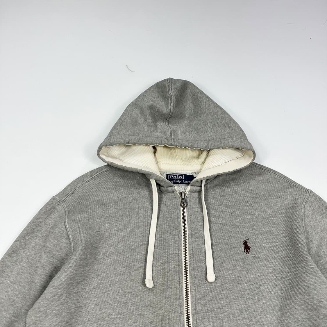 폴로 랄프로렌 클래식 헤비코튼 후드집업 그레이 XL 상품이미지2