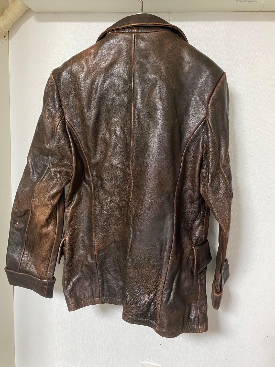 (L)빈티지 가죽자켓 상품이미지3