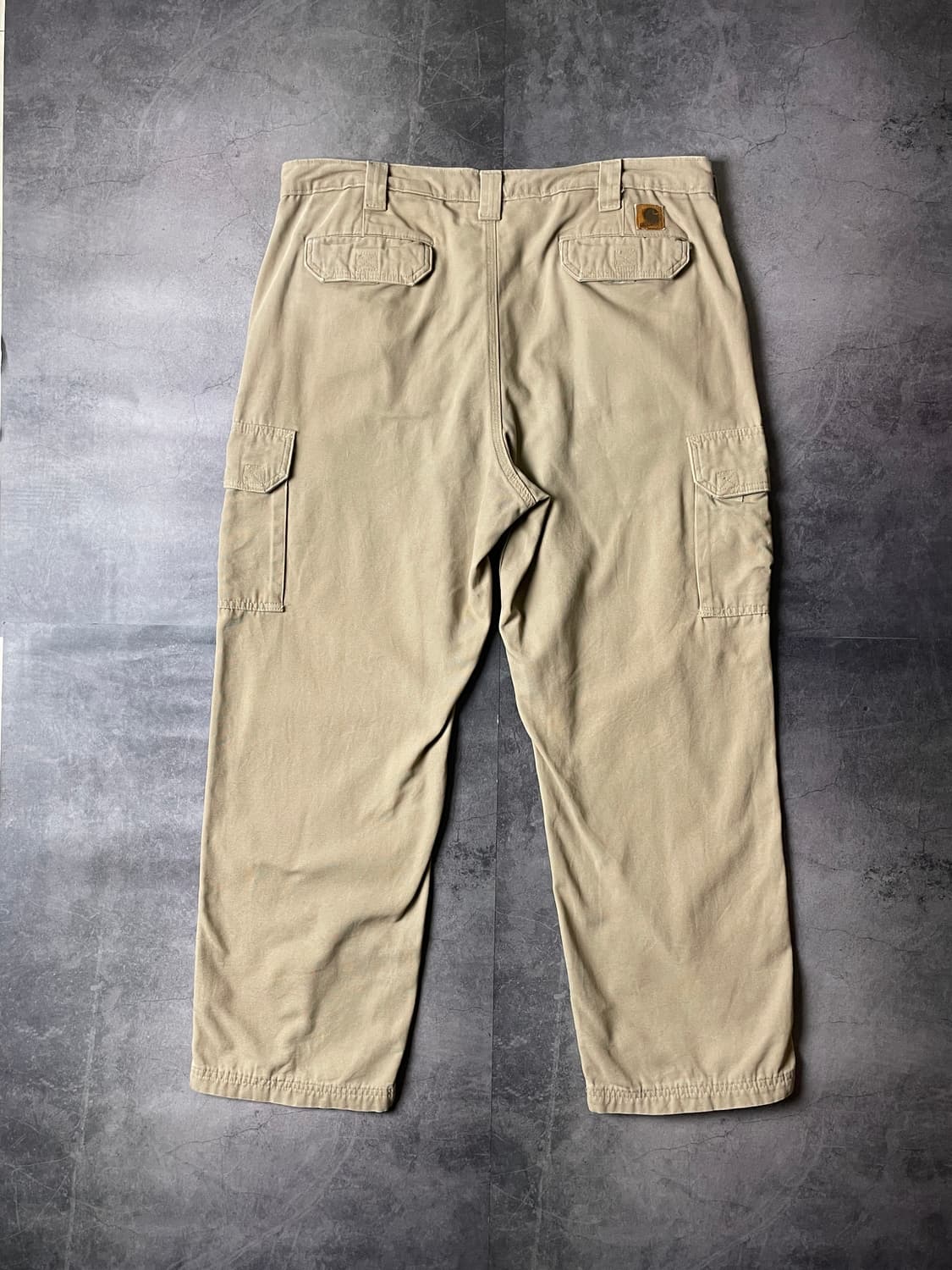 CARHARTT 칼하트 빈티지 베이지 카고 팬츠 상품이미지5