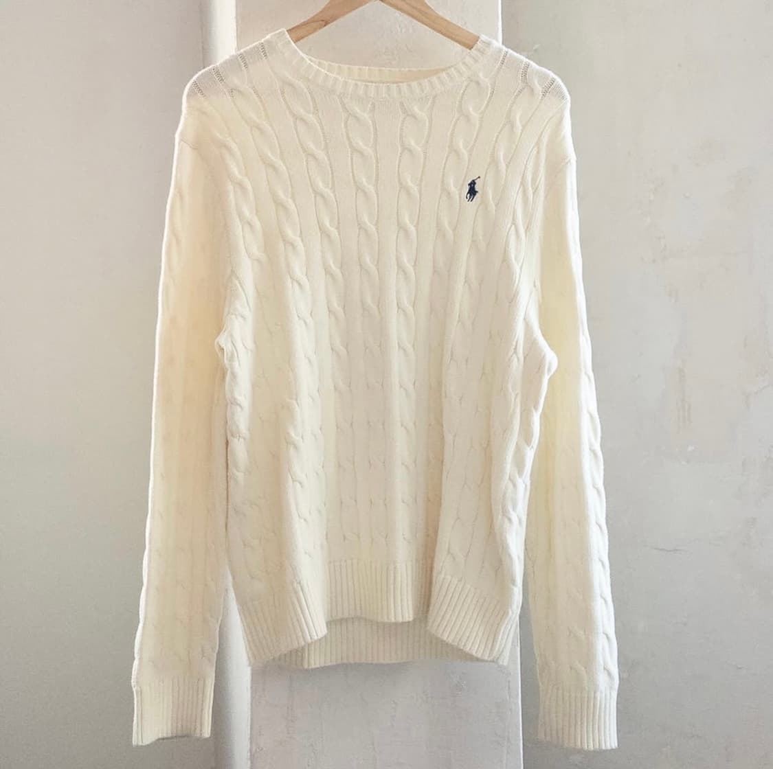 폴로 케이블 니트 상품이미지2