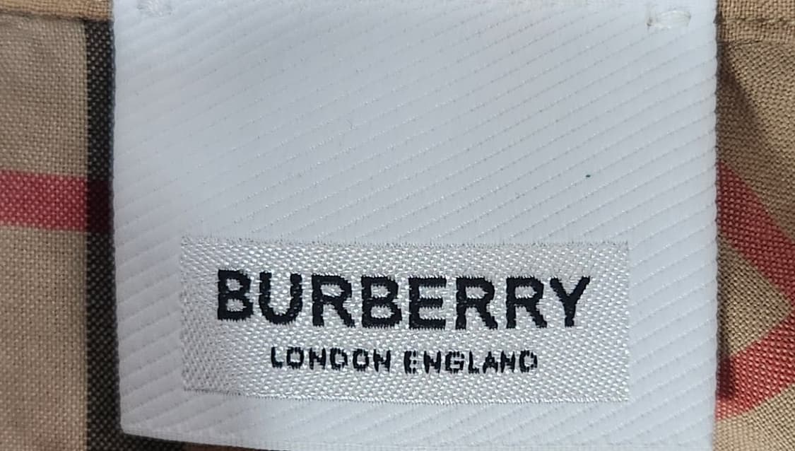 버버리 신형 키즈 체크 반팔 셔츠 10Y 상품이미지4