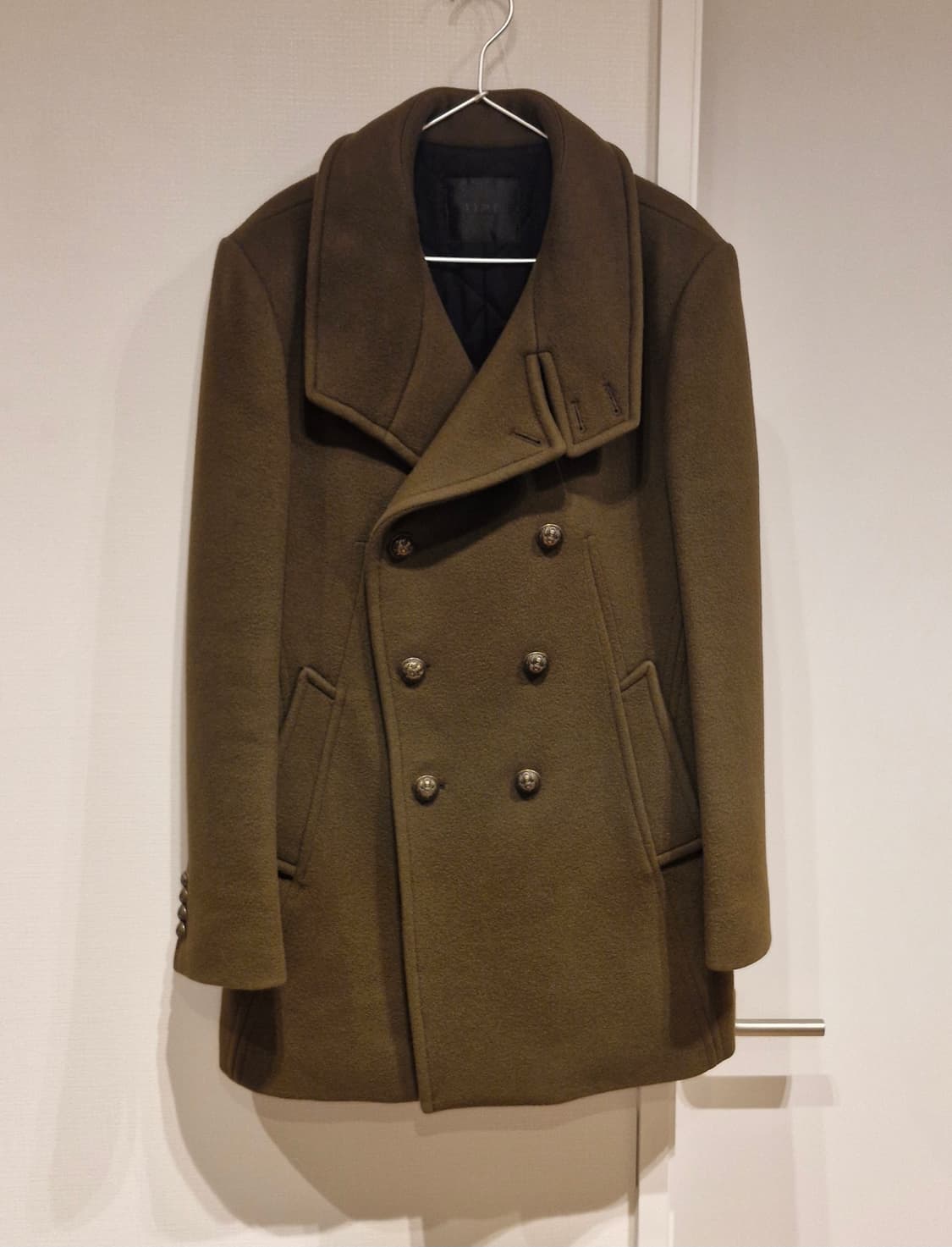 타임옴므 울 피코트  상품이미지10