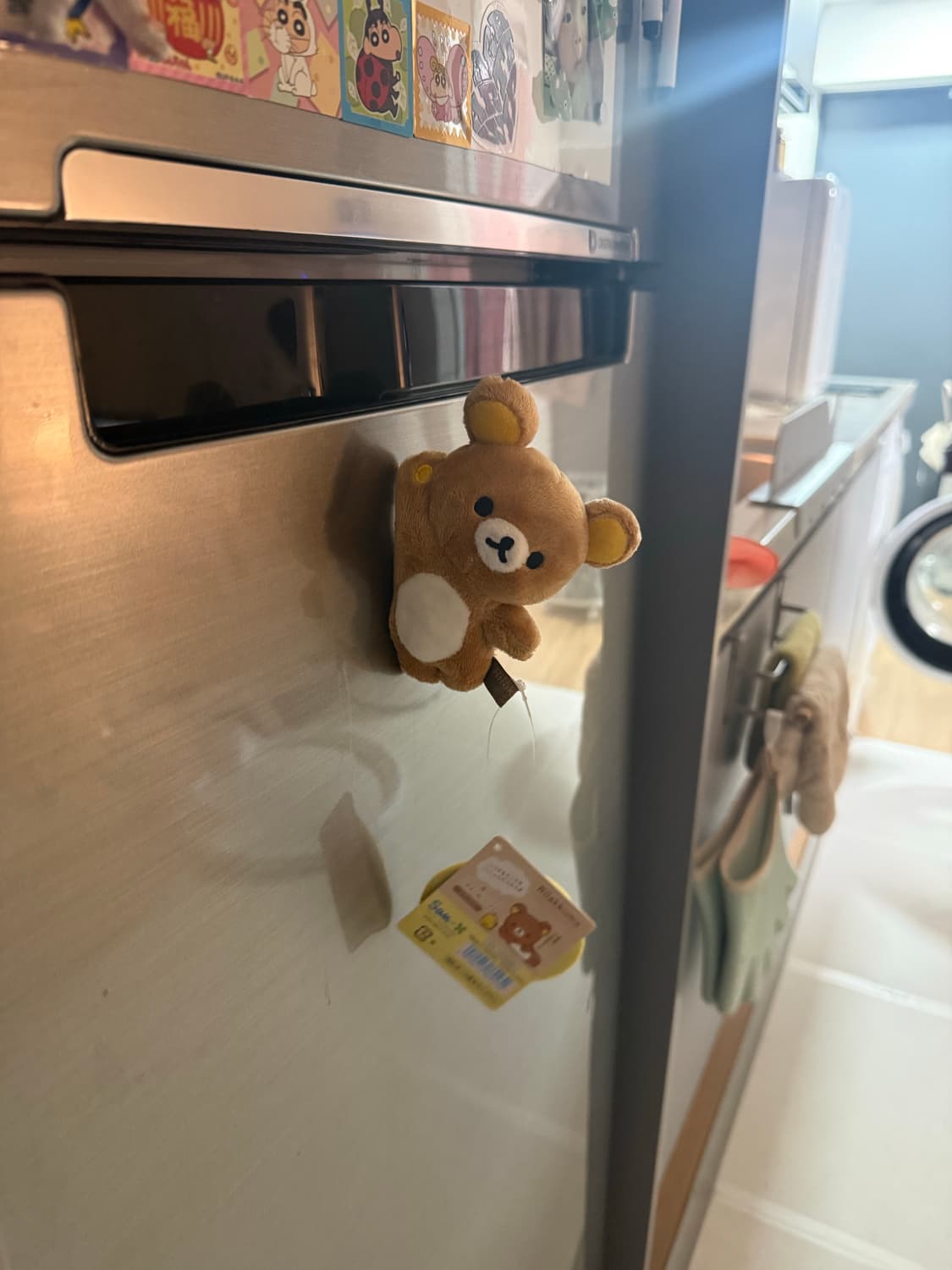 산엑스 정품 리락쿠마 자석 봉제인형 상품이미지1