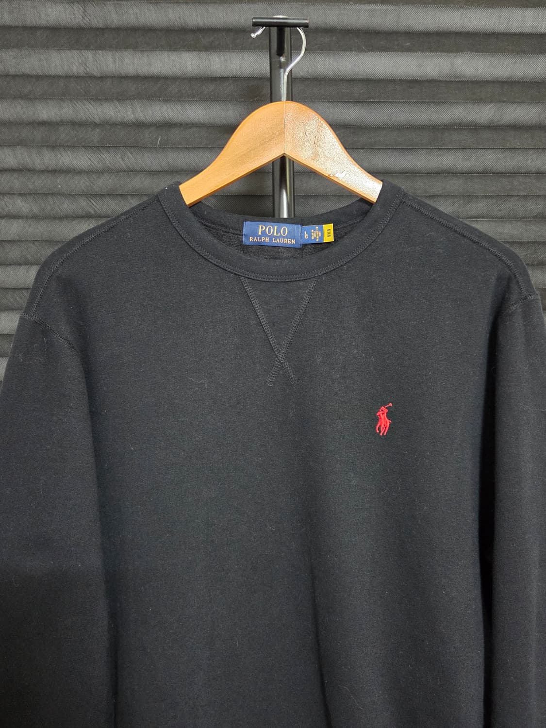 [폴로 랄프로렌] V넥 스티치 베이직 포니 맨투맨 | 00138 상품이미지2