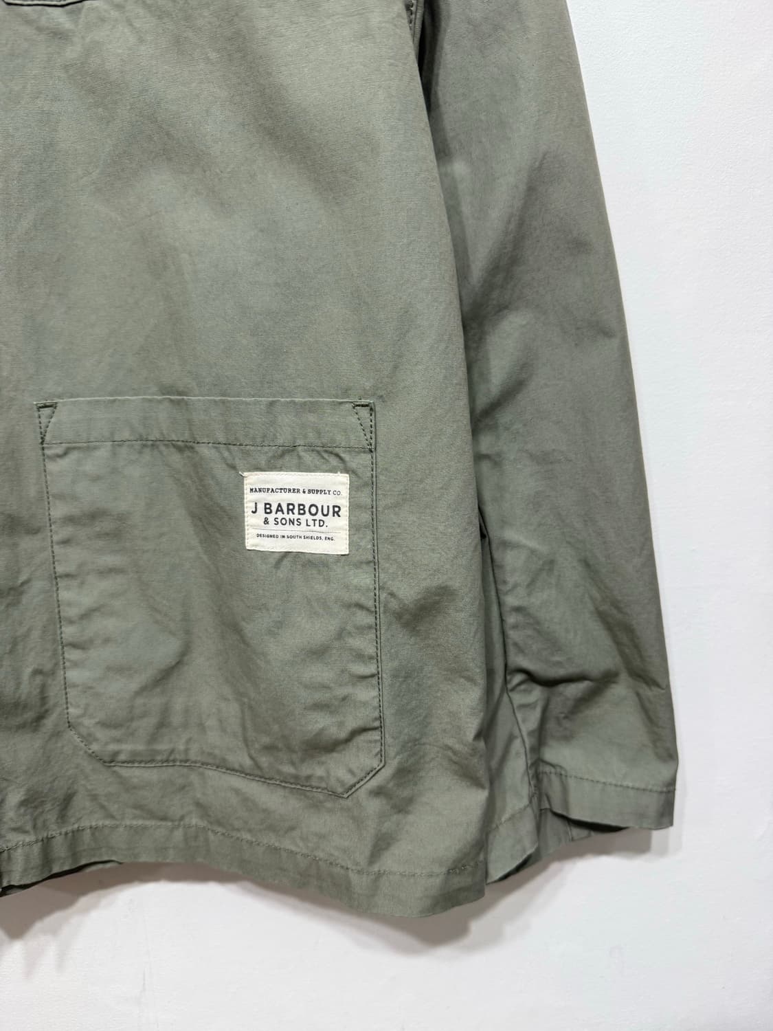 바버 BARBOUR 토이어 캐주얼 자켓 논왁스 매장택 M 상품이미지4
